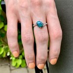 Moses Signature Black Opal Ring 200-06898