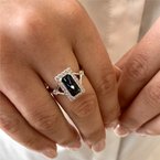 Wear-EVERY-Where London Blue Topaz Ring 200-07105