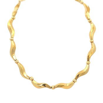 Fancy Gold Bead Chain 800-05462