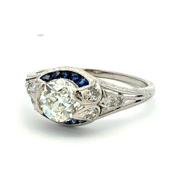 Art Deco Engagement Ring 801-00278
