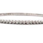Moses Signature Diamond Flex Bangle 170-03730
