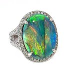 Signature Estate Black Opal Ring 800-05306