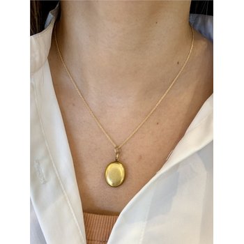 English Victorian Double Locket 800-04692