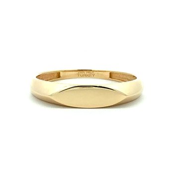 East-West Signet Ring 410-00035